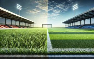 مقارنة شاملة بين العشب الطبيعي والعشب الصناعي في حدائق الرباط